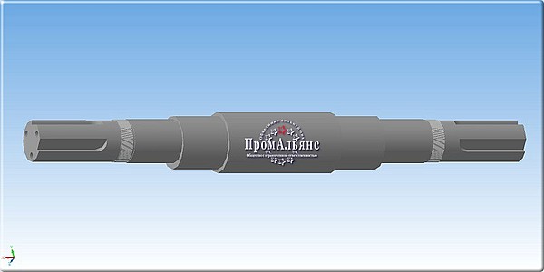 Вал эксцентриковый к щековой дробилке СМ-741
