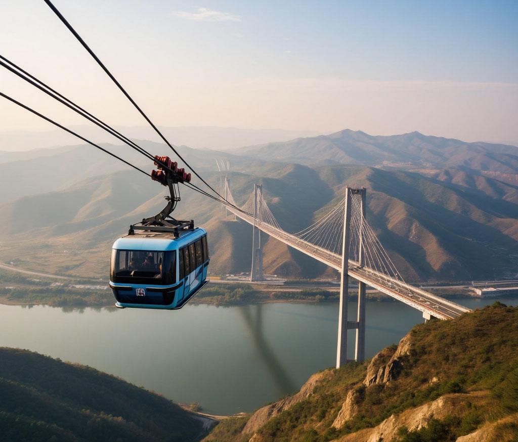 Канатная дорога между Россией и Китаем: строительство близится к завершению