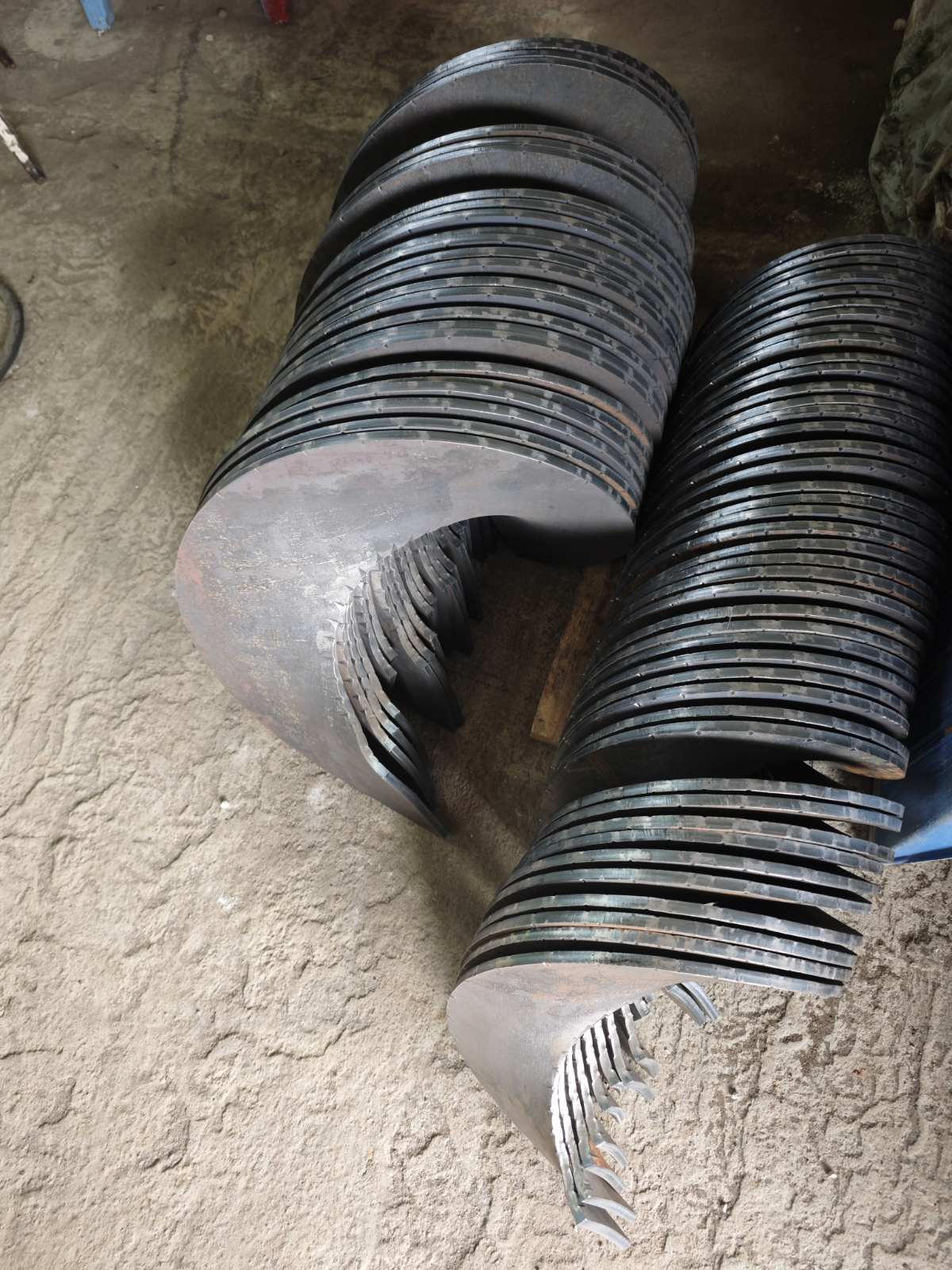 Витки для шнеков по чертежам и образцам