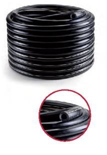 Шланг резиновый молочный 14*25мм (2 бел. полосы) Шланг резиновый молочный 14*25мм (2 бел. полосы)