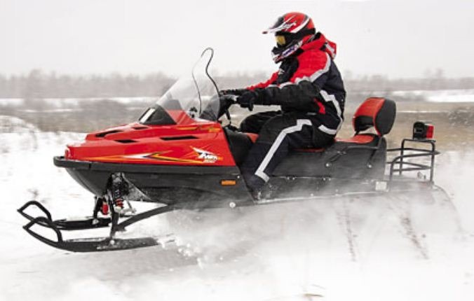Снегоход Тайга Люкс II СТ-550ДР