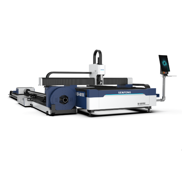 Комбинированный станок лазерной резки листового металла и труб Senfeng SF6015C