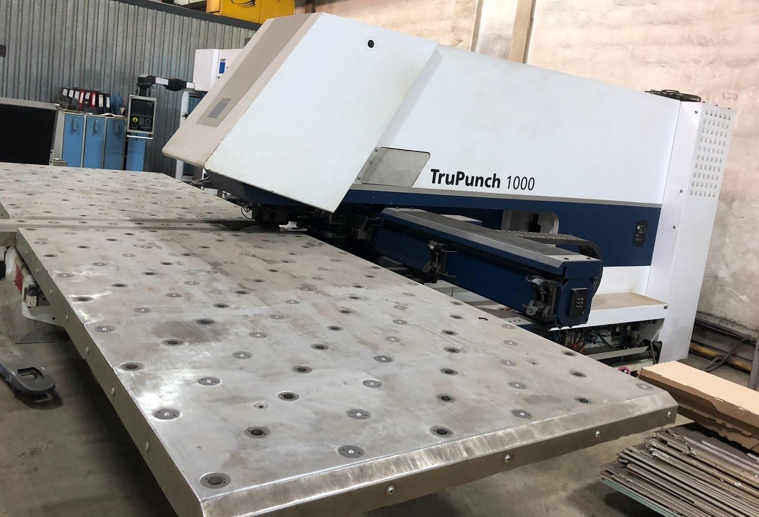 Гидравлический координатно-вырубной пресс TRUMPF TruPunch 1000 малого формата 