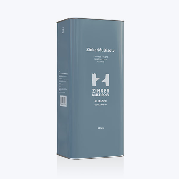 Растворитель Zinker Multisolv 5л