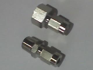 Фитинги для подсоединения медной трубы со штуцером или муфтой G1/4 и G1/8