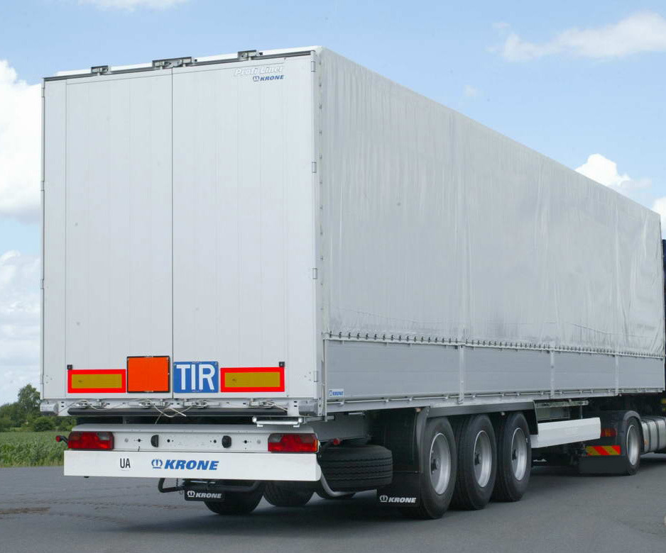 Бортовой тентовый полуприцеп KRONE Profi Liner 3