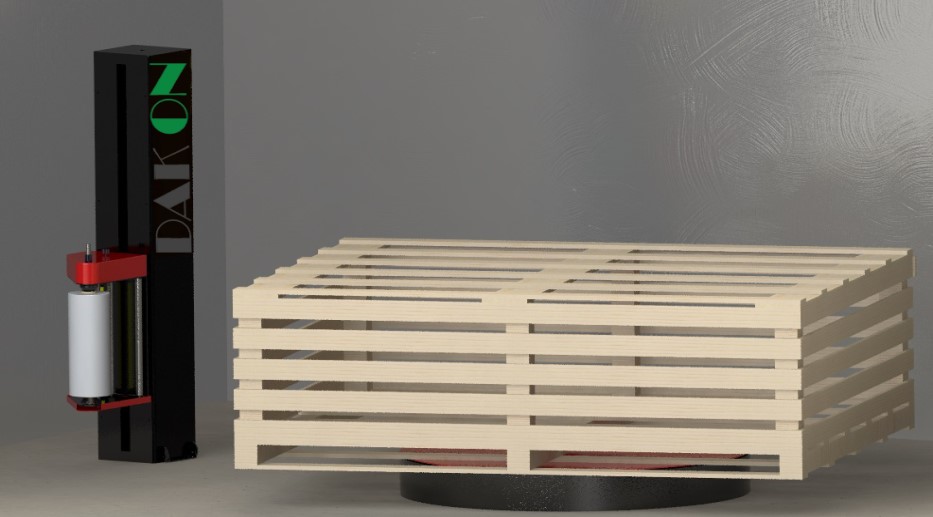 Палетоупаковщик DAKON PROFI INDEPENDENT 1650 для негабаритов Палетоупаковщик DAKON PROFI INDEPENDENT 1650 для негабаритов