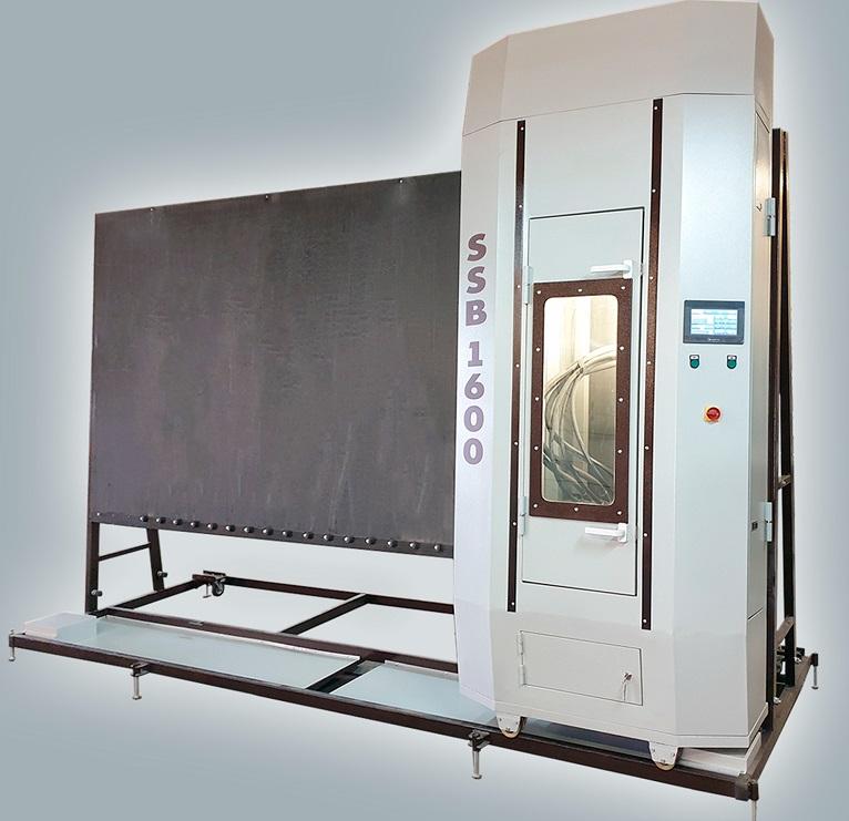 Пескоструйная установка SSB 1600 с подвижной кабиной