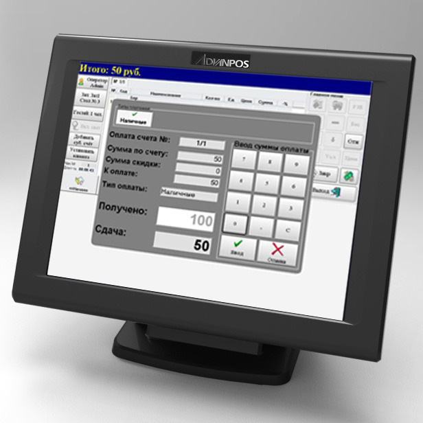 Сенсорный POS терминал Advanpos EPOS 15"