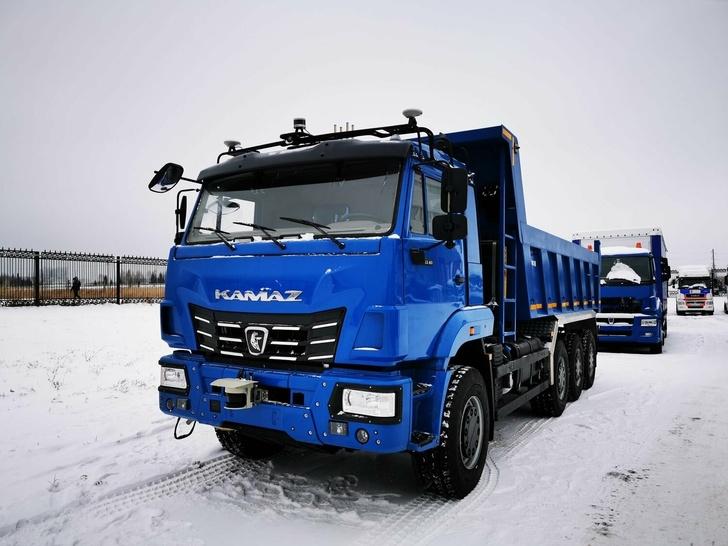 Компания КАМАЗ представила первый отечественный беспилотный самосвал Компания КАМАЗ представила первый отечественный беспилотный самосвал