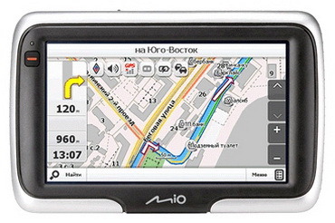 Навигатор GPS Mitac Mio Moov M410 4.3" 2Гб Navitel черный
