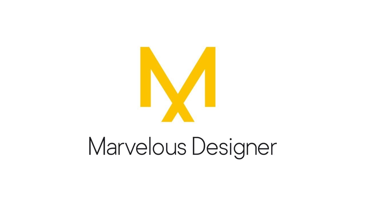 Marvelous Designer workspace with 3D clothing simulation and garment patterns