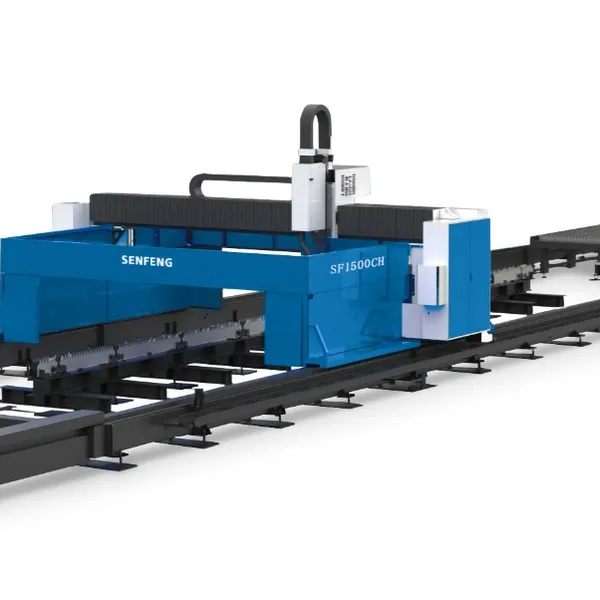 Промышленная линия для лазерной резки балочного металлопроката Senfeng SF1500CH