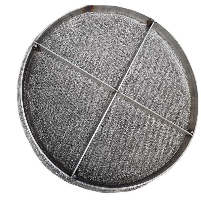 Stainless Steel 347 Woven Wire Mesh Style Demister Pads