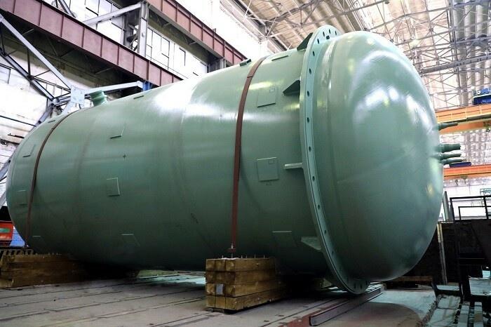 Петрозаводскмаш изготовил гидроёмкости системы безопасности Курской АЭС-2 Петрозаводскмаш изготовил гидроёмкости системы безопасности Курской АЭС-2
