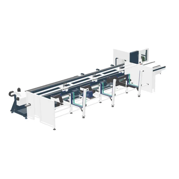 Лазерный станок для резки труб и профилей Senfeng SF6016 Plus