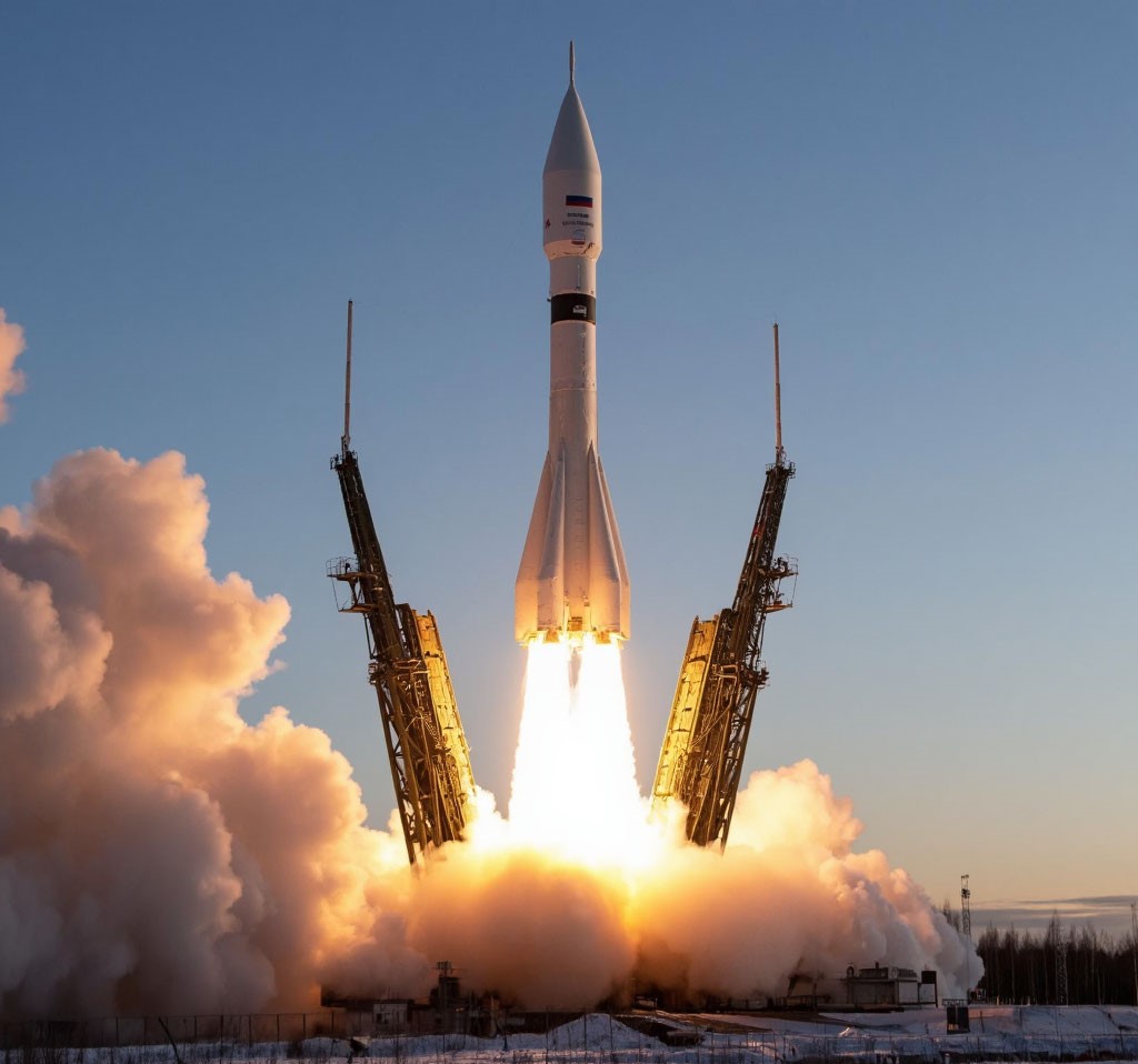 Успешный запуск ракеты «Ангара‑1.2» с космодрома Плесецк