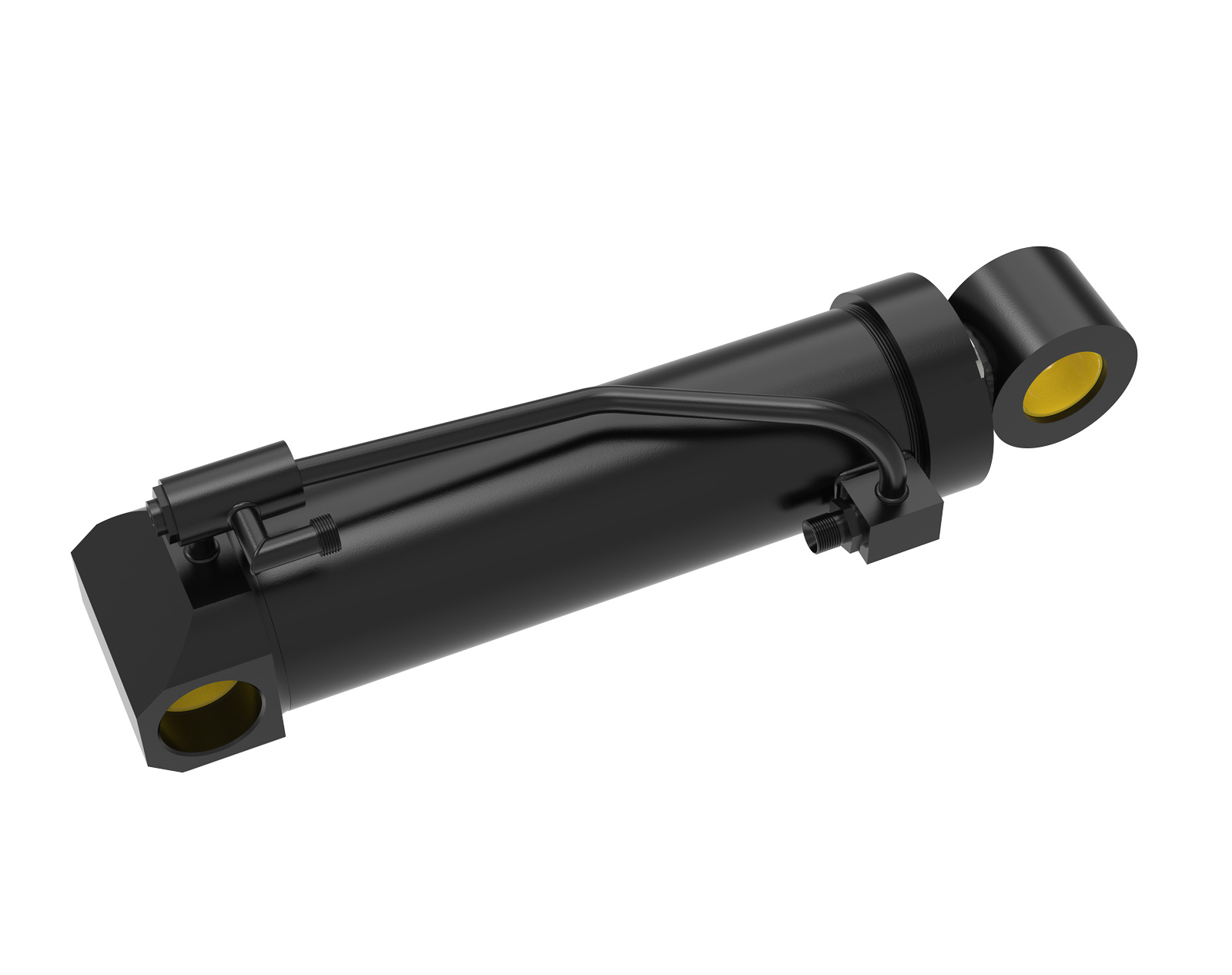 Гидроцилиндр лесного грейфера 94236830 100х60х308 v1