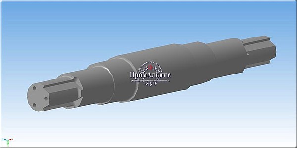 Вал эксцентриковый к щековой дробилке СМ-16(Д)