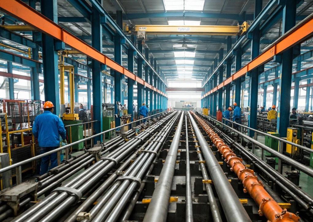 На ТАГМЕТе ввели в строй новый пресс для выравнивания бурильных труб