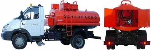 Топливозаправщик АТЗ ГАЗ - 33104 Валдай