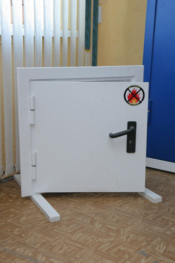 Люк противопожарный металлический ЛПМ