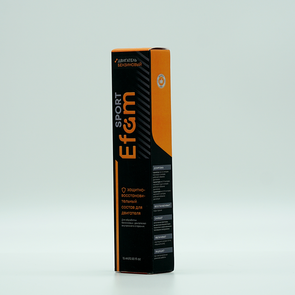 Наносостав EFAM SPORT для бензиновых ДВС, 15 мл