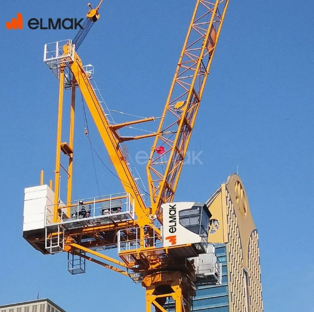  Eml5028-8 Свободная высота 46.1m Башенный кран с верхним подъемом и лофтом