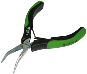 Плосковыпуклые плоскогубцы изогнутые Haupa 211856