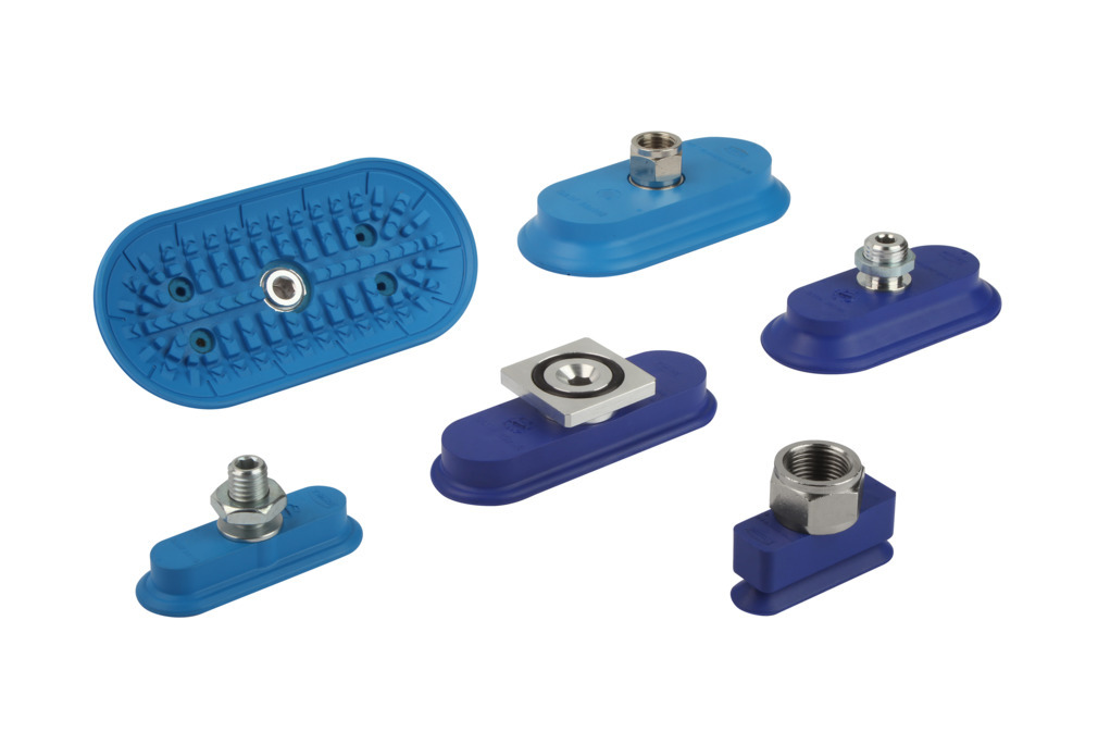 Плоские присоски овальной формы Flat Suction Cups SAOF (Oval)