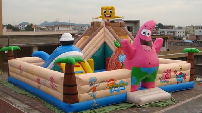 "Надувной комплекс "Sponge Bob"