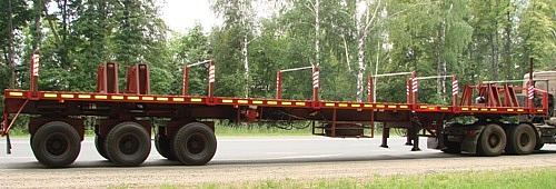 Балковоз раздвижной 935032-01 грузоподъемность до 40 т.