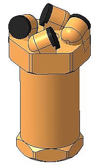 Буровые коронки (резцы) РШ-140