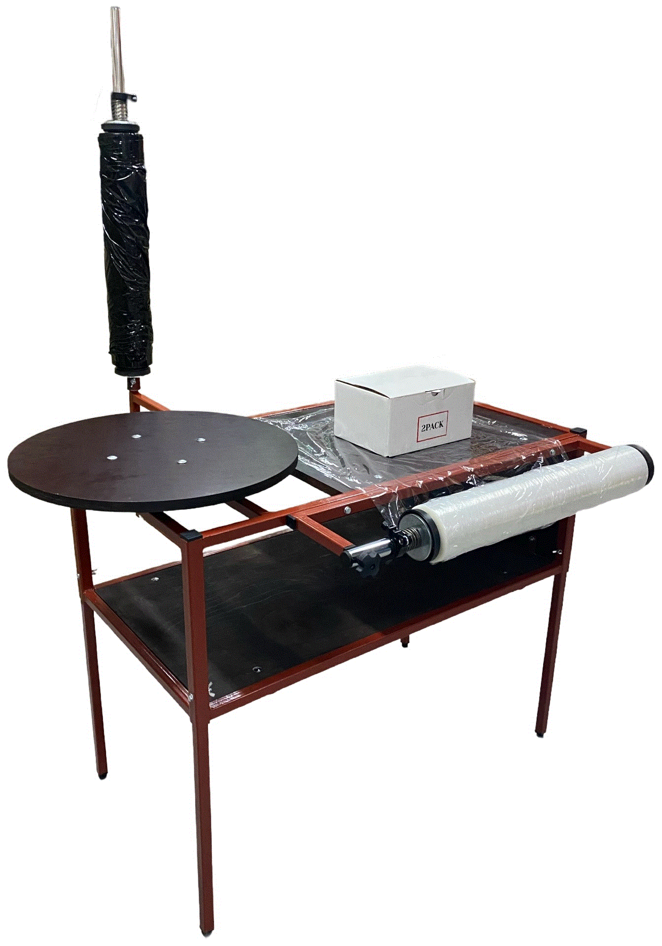 Упаковочный стол для склада PTS-500 (Усиленный) Упаковочный стол для склада PTS-500 (Усиленный)