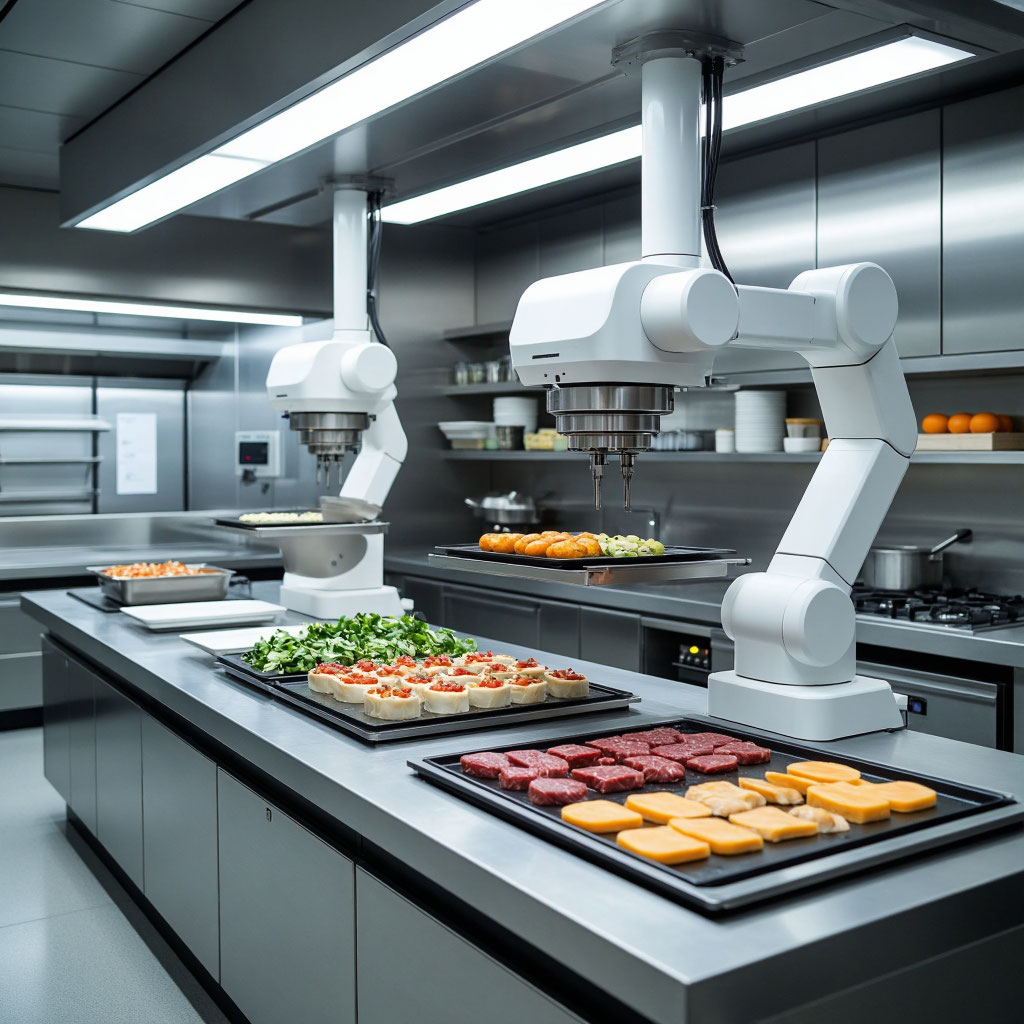 Роботизированная кухня в супермаркете: взгляд в будущее гастрономии