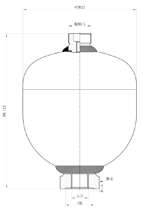 Гидроаккумулятор 1.0 G1/2"