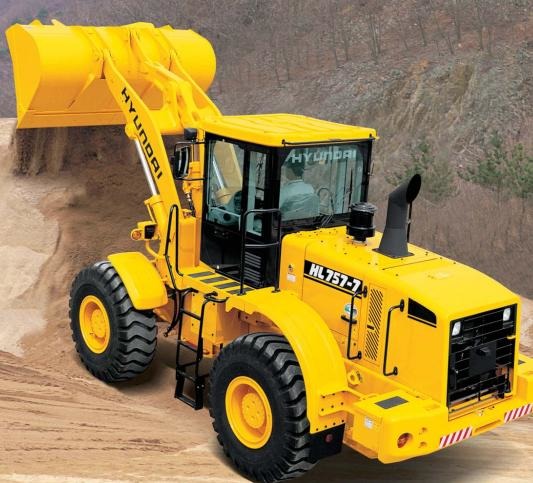 Погрузчик фронтальный HYUNDAI HL757-7