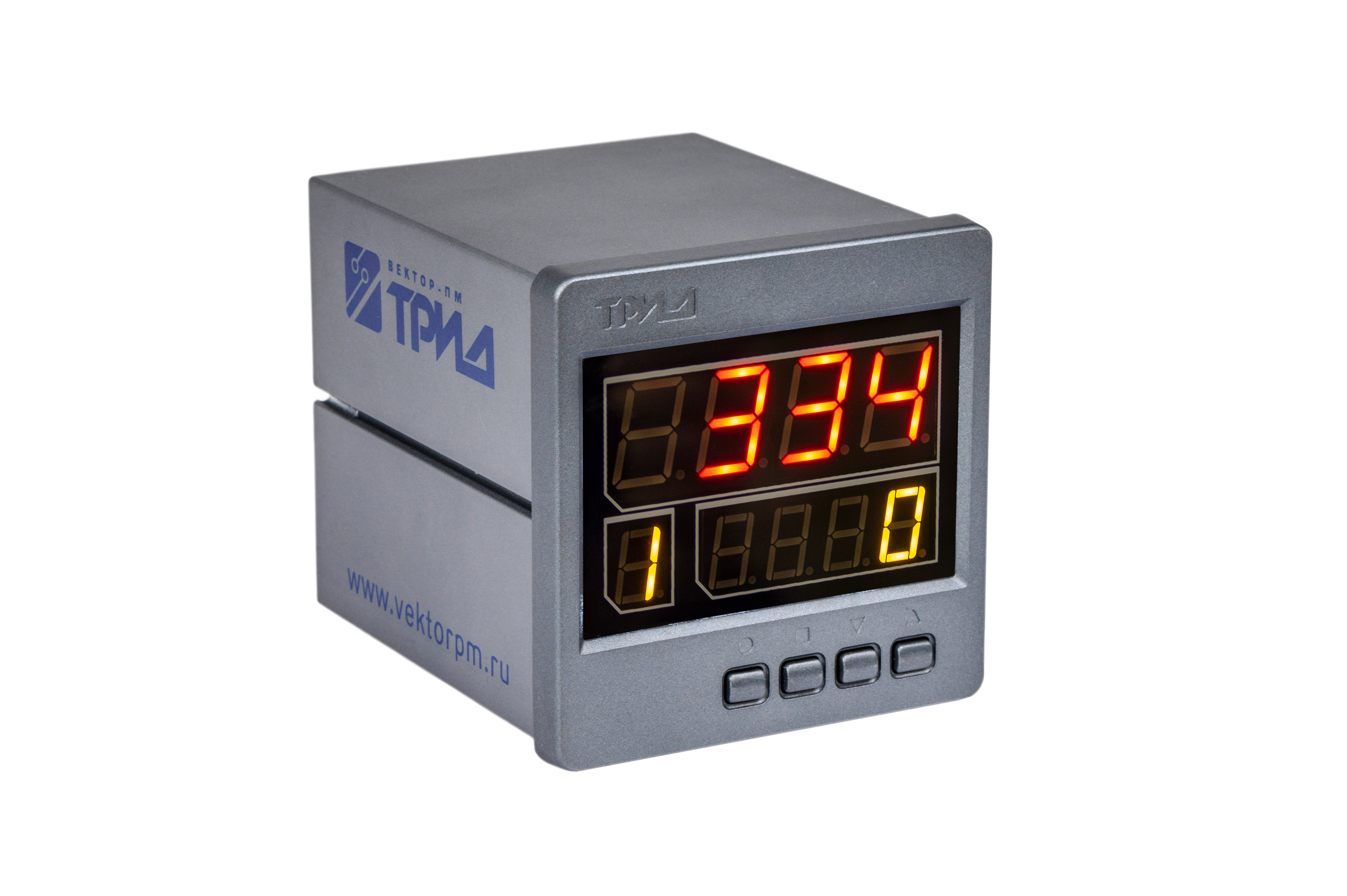 Измеритель-сигнализатор температурный ИСУ124-4В4Р-485