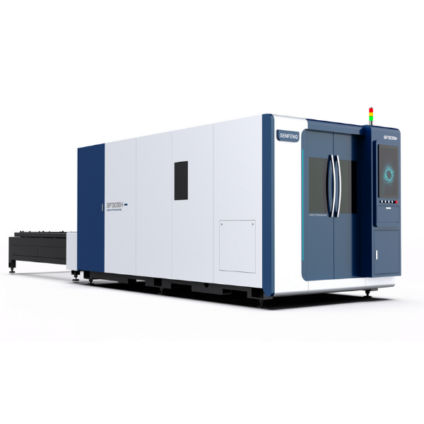 Станок лазерной резки с защитой кабинетного типа и системой сменных столов Senfeng SF3015HC