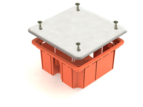 Монтажные распаячные коробки для скрытого монтажа Монтажные распаячные коробки для скрытого монтажа