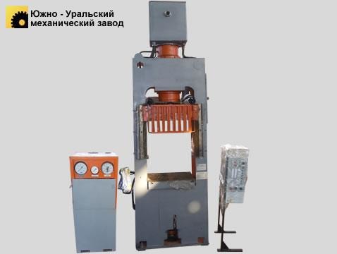 Пресс гидравлический ДГ2428 (ДГ 2428) усилием 630 кН Пресс гидравлический ДГ2428 (ДГ 2428) усилием 630 кН