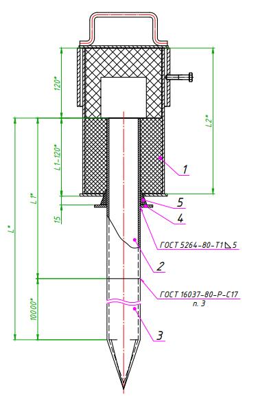 Термометрическая скважина Термометрическая скважина