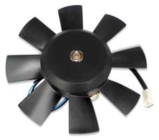 Электродвигатель вентилятора охлаждения с крыльчаткой Электродвигатель вентилятора охлаждения с крыльчаткой