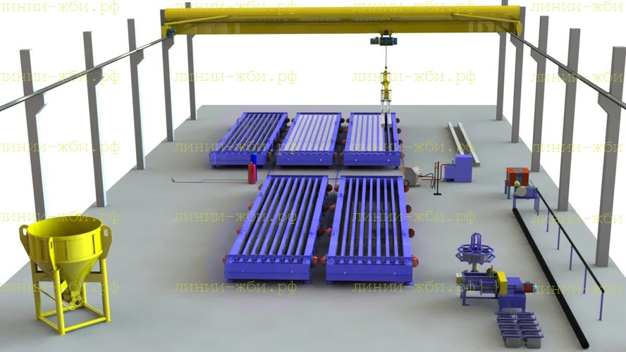 Линия производства опор СВ-95, СВ-105, СВ-110 Линия производства опор СВ-95, СВ-105, СВ-110