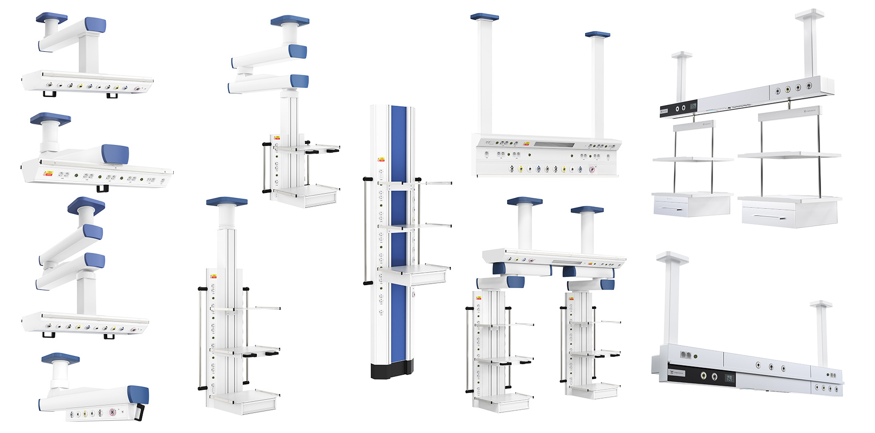 Медицинские потолочные консоли CADUCEUS Медицинские потолочные консоли CADUCEUS