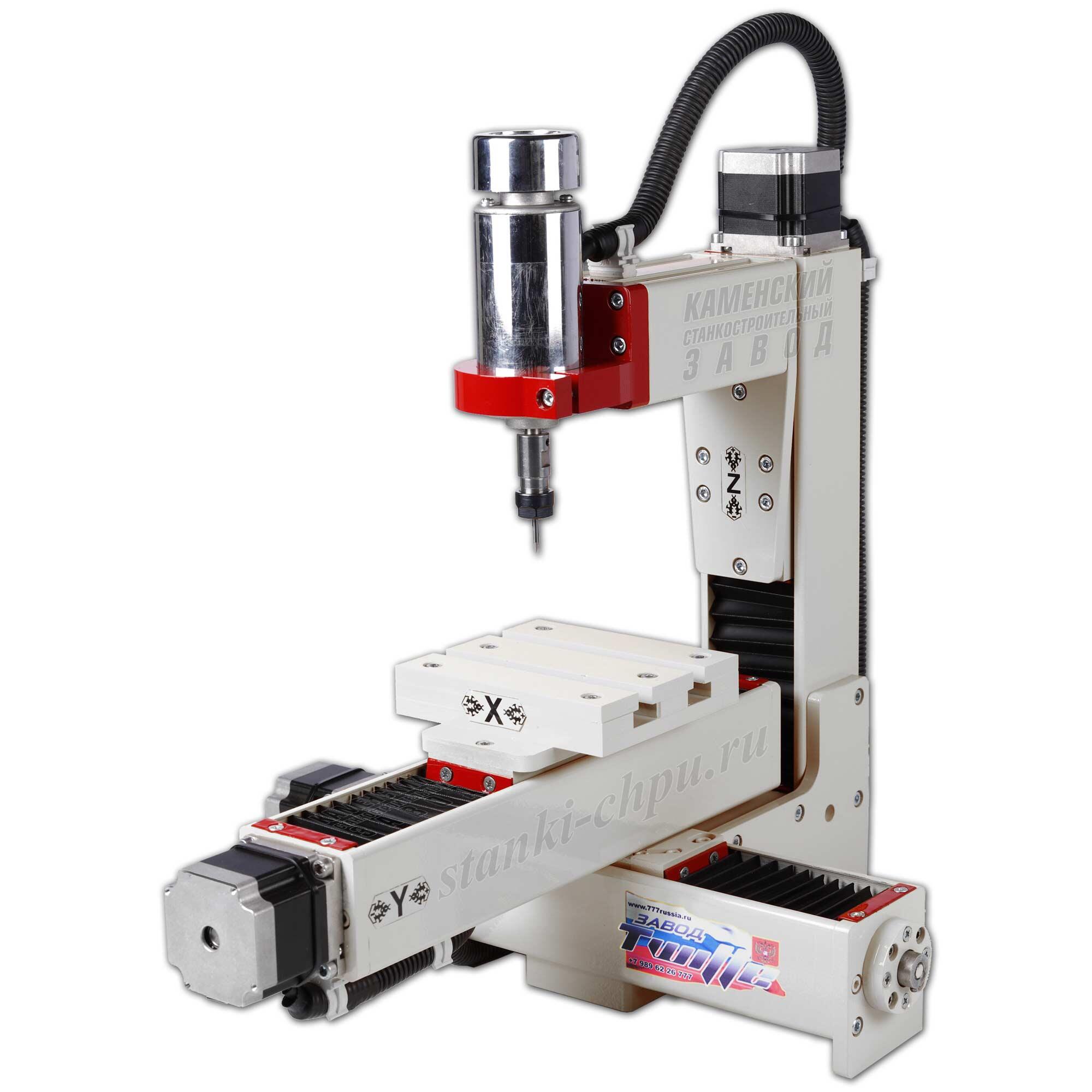 Учебный фрезерный ЧПУ станок по дереву CNC micro-2 (100x100x70) Учебный фрезерный ЧПУ станок по дереву CNC micro-2 (100x100x70)