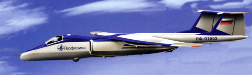 Самолеты М-55 Геофизика Самолеты М-55 Геофизика