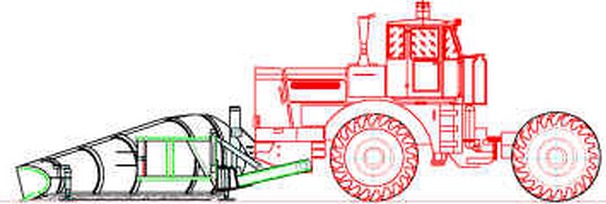 Отвалы снегоочистители на базе трактора К-700 Отвалы снегоочистители на базе трактора К-700