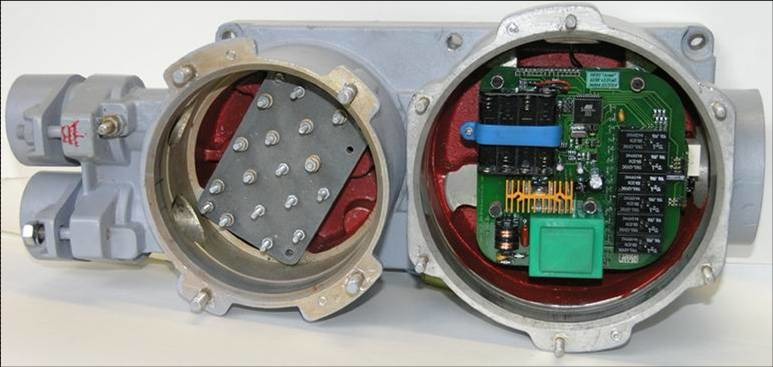 Электронный блок концевых выключателей электроприводов Электронный блок концевых выключателей электроприводов
