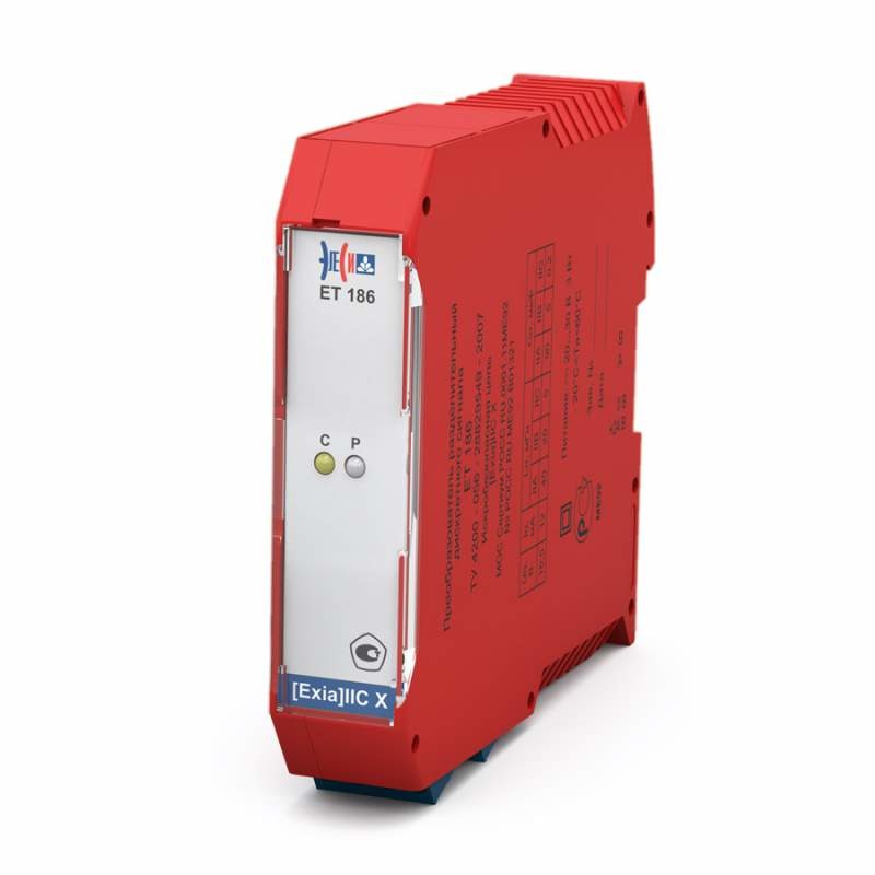 Преобразователи искробезопасные разделительные дискретных сигналов ЕТ 186, ET 187 Преобразователи искробезопасные разделительные дискретных сигналов ЕТ 186, ET 187